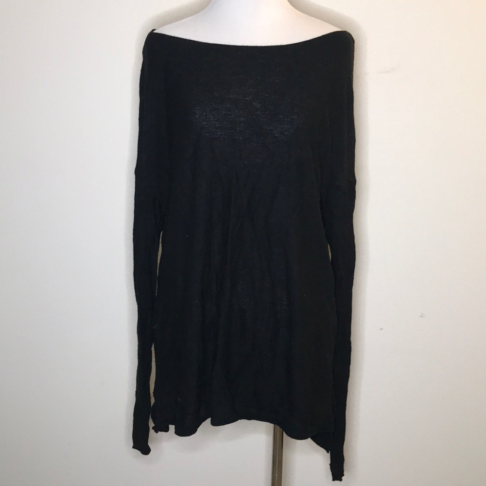 Mossimo black sheer sweater